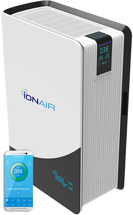 Purificador de aire ionair 60 purifica el aire